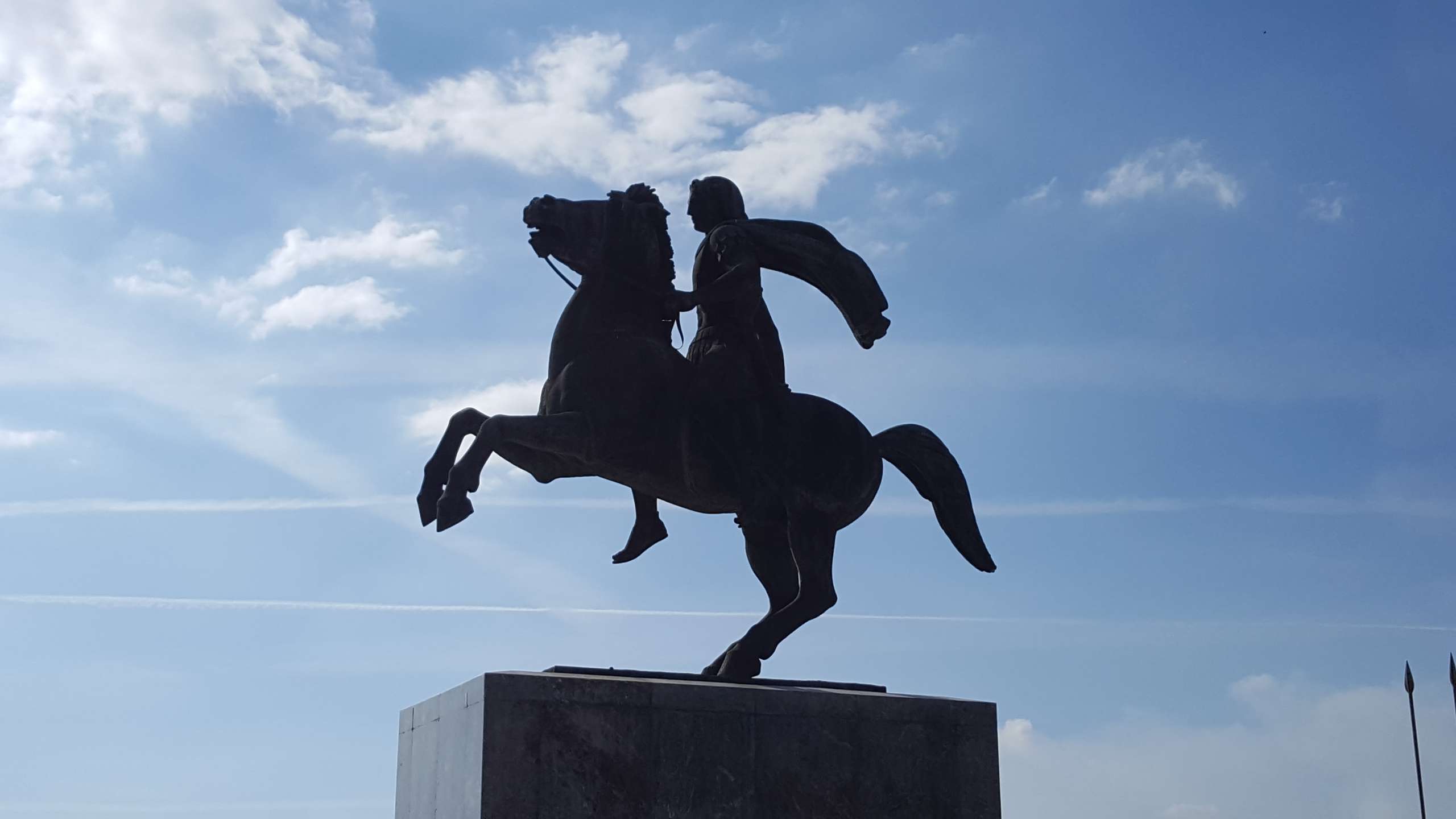 Alexander The Great Statue Thessaloniki Greece Tours By Lifetime Travels Ltd UK